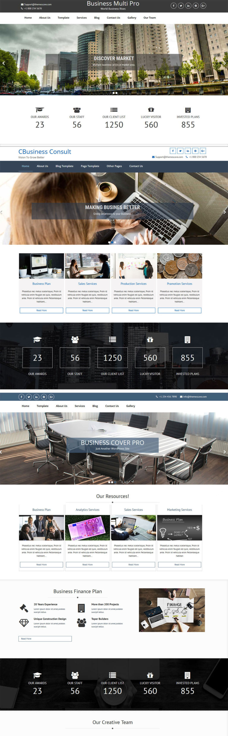 Business Plus Corporate WordPress bundle theme at low Price